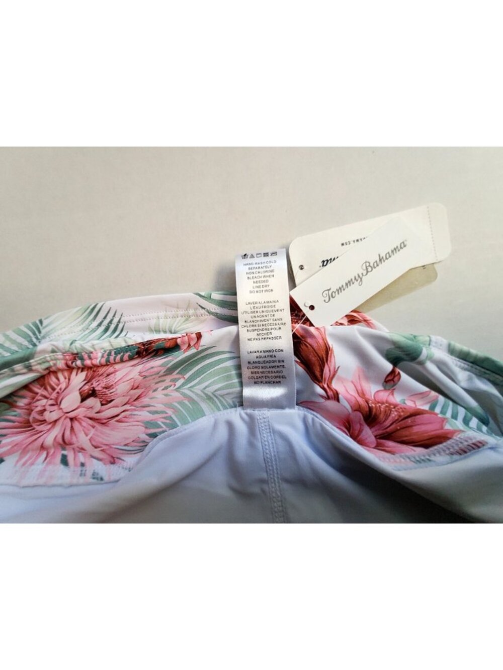 Tommy Bahama Breezy Botanical Womens Skort With Sun Shelter UPF 50 Protection L - Picture 10 of 11